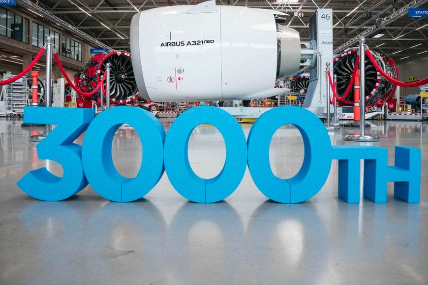 SAFRAN NACELLES DELIVERS ITS 3,000TH AIRBUS A320NEO NACELLE TO PEGASUS
